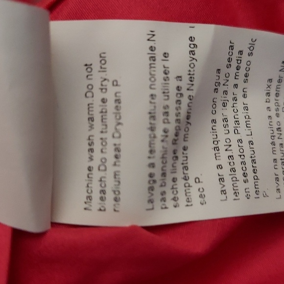 HUGO by Hugo Boss Slim Line Button Down Long Sleeve Coral Dress Shirt - Picture 12 of 12